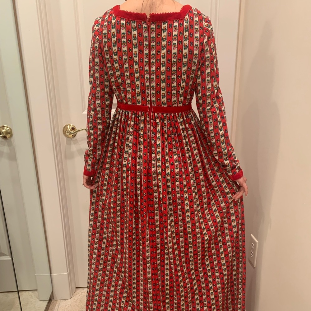 70s Empire Waist Maxi - Picture 3 of 3